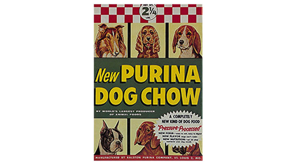 Ny Purina Dog Chow-plakat