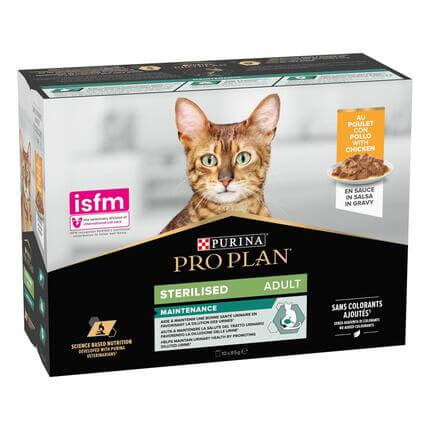 PRO PLAN® Sterilised NutriSavour rig på kylling