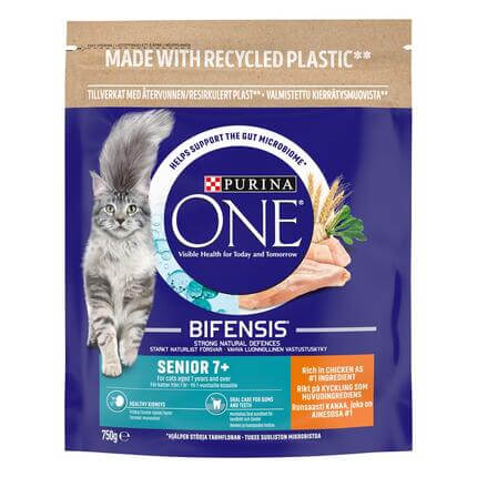 PURINA ONE ® Senior 7+, Rig på Kylling