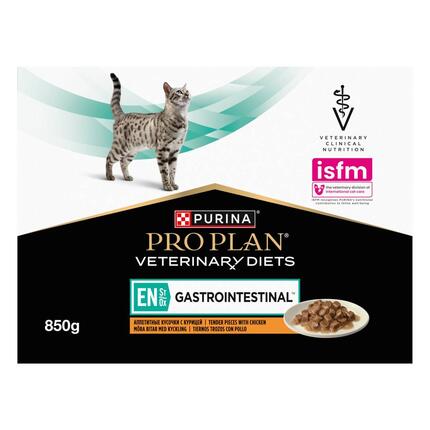 PURINA® PRO PLAN® VETERINARY DIETS Feline EN St/Ox Gastrointestinal 10 x 85g