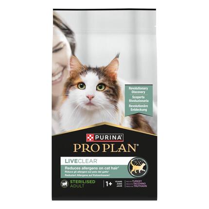 PURINA® PRO PLAN® LiveClear til voksne katte