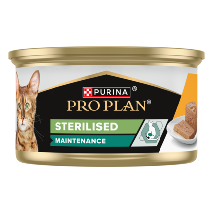 PRO PLAN® Sterilised Maintenance Mousse Kylling
