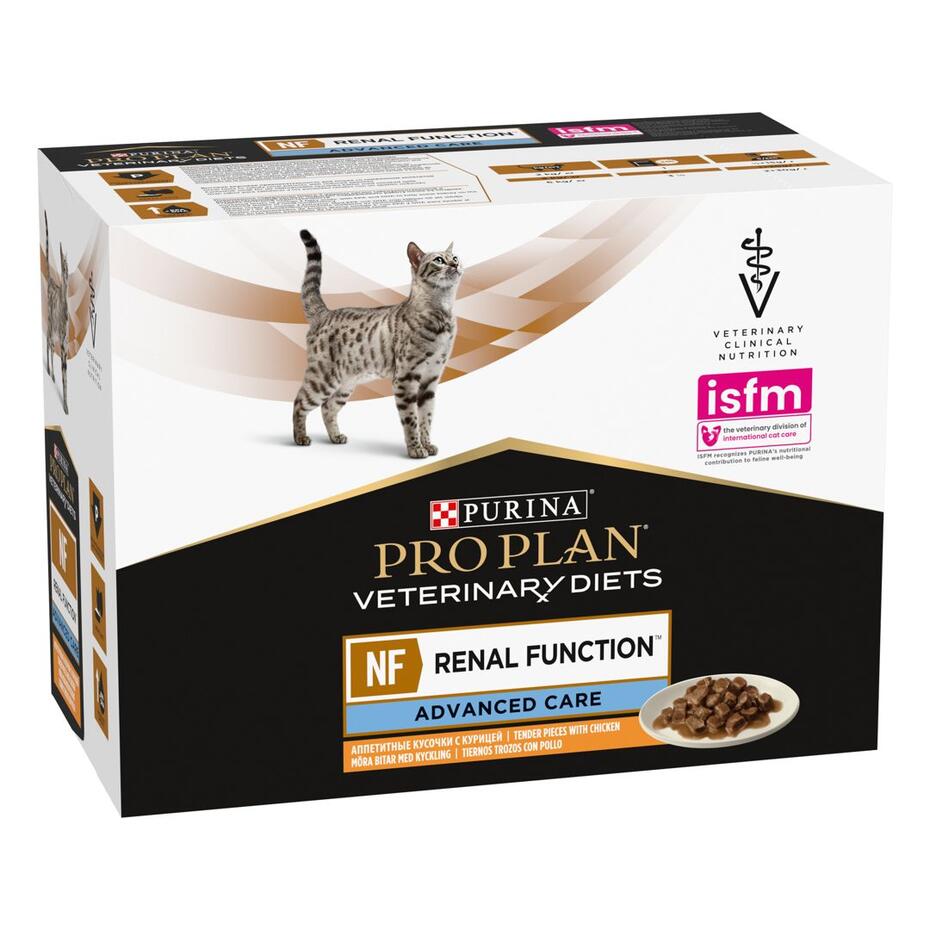 PRO PLAN® VETERINARY DIETS NF Renal Function vådfoder med kylling til kat