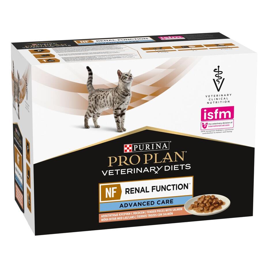 PRO PLAN® VETERINARY DIETS NF Renal Function vådfoder med laks til kat