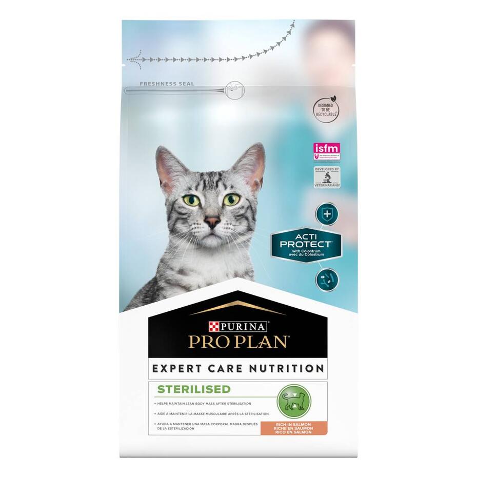 PURINA PRO PLAN ACTI-PROTECT Sterilised Rig på laks