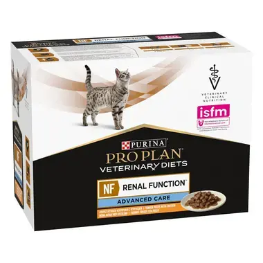 PRO PLAN® VETERINARY DIETS NF Renal Function vådfoder med kylling til kat