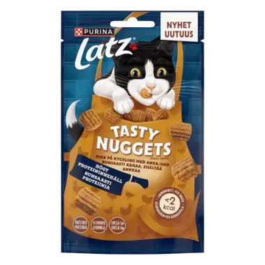 PURINA® Latz® Tasty Nuggets Rig på Kylling med And