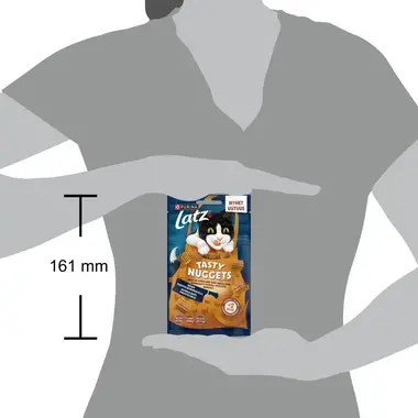 PURINA® Latz® Tasty Nuggets Rig på Kylling med And