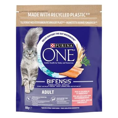 PURINA ONE ® Adult Cat, Rig på Laks