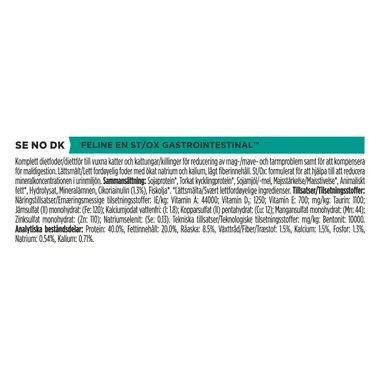 PURINA® PRO PLAN® VETERINARY DIETS EN St/Ox Gastrointestinal®