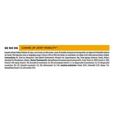 PURINA® PRO PLAN® JM Joint Mobility Function®