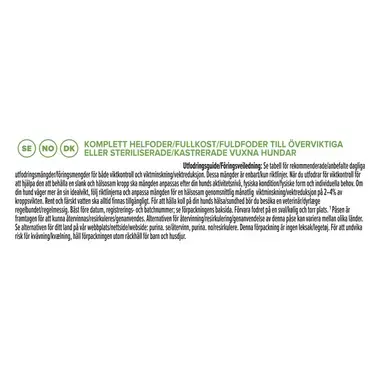 PURINA PRO PLAN ACTI-PROTECT Light / Sterilised