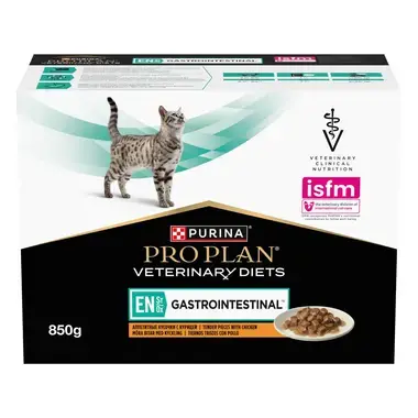 PURINA® PRO PLAN® VETERINARY DIETS Feline EN St/Ox Gastrointestinal 10 x 85g