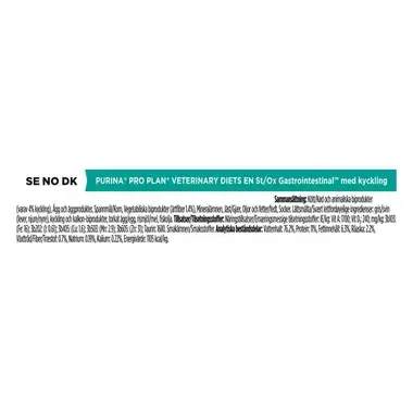 PURINA® PRO PLAN® VETERINARY DIETS Feline EN St/Ox Gastrointestinal 10 x 85g