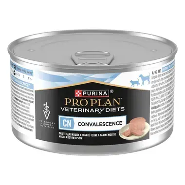PURINA® PRO PLAN® VETERINARY DIETS CN Convalescence™ Mousse vådfoder til katte og hunde dåse 195g