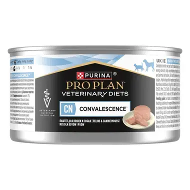 PURINA® PRO PLAN® VETERINARY DIETS CN Convalescence™ Mousse vådfoder til katte og hunde dåse 195g