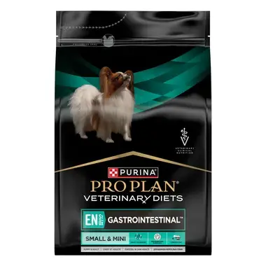 PURINA® PRO PLAN® VETERINARY DIETS EN Gastrointestinal Small&Mini Adult & Puppy Tørfoder til hunde Pose 4kg