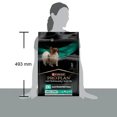PURINA® PRO PLAN® VETERINARY DIETS EN Gastrointestinal Small&Mini Adult & Puppy Tørfoder til hunde Pose 4kg