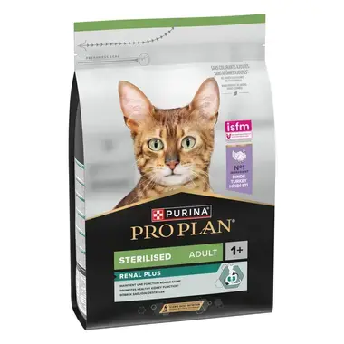 PURINA® PRO PLAN® Renal Plus til steriliserede katte