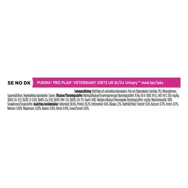 PRO PLAN® VETERINARY DIETS Feline UR St/Ox Urinary Laks (Vådfoder)