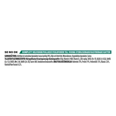 PRO PLAN® Sterilised Maintenance Mousse Kyckling 12x85g
